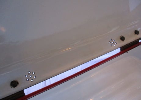 Enamel Bread box / Red【A】