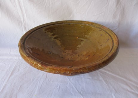 Old Pottery Dish/ Small