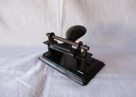 Paper punch / Black【A】