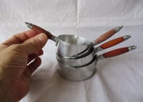 "Dînette" Aluminum deep-pot / 4pcs- set