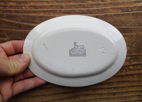 ままごと皿　Oval Plate - M 【b】