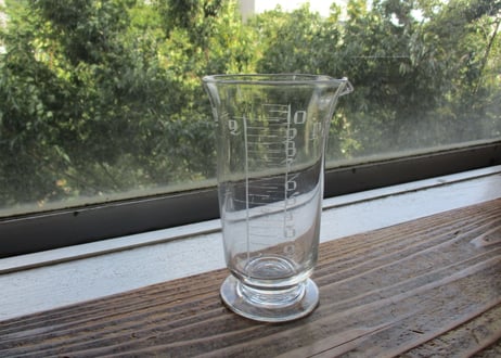 Glass Medicinal jug
