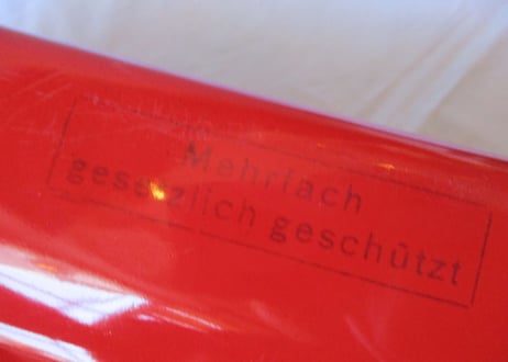 Enamel Bread box / Red【A】