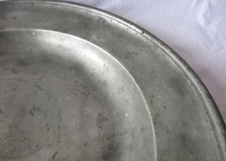 Pewter Dinner plate【B】/ 26cm