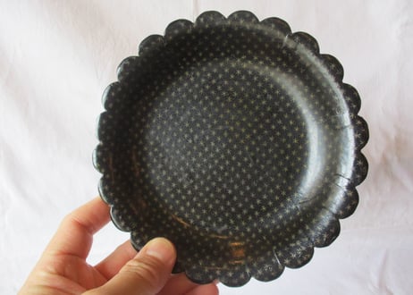 Papier‐mâché / Round tray【E】