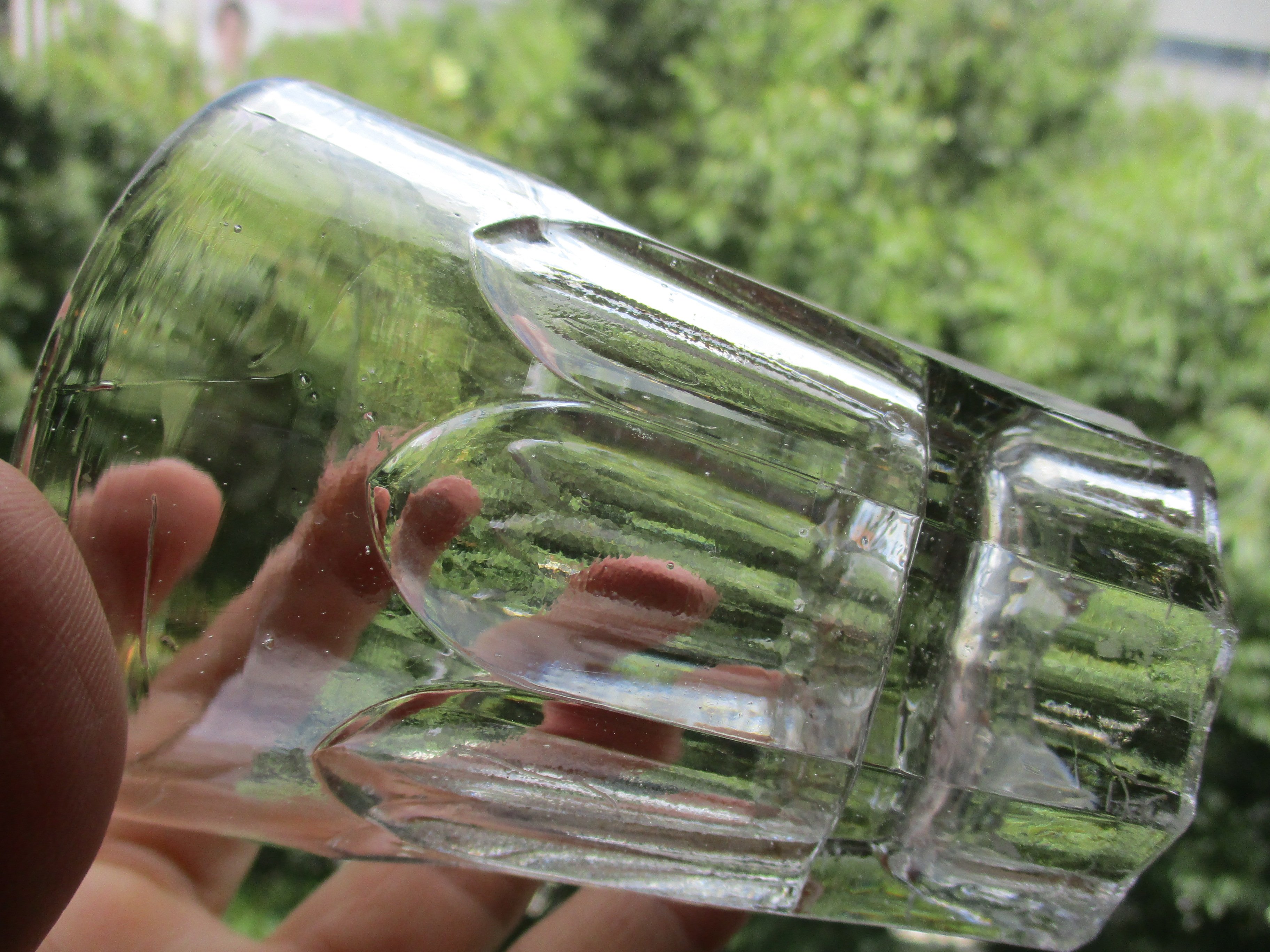 Old Molded glass / 剣先コップ | boil