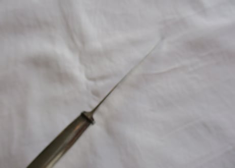 Dessert Knife / Silver-plated handle【B】