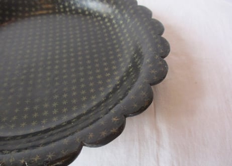 Papier‐mâché / Round tray【E】
