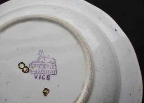 Soup plate「Petrus Regout」”VIGO”