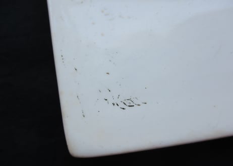 White Cheese cutting plate