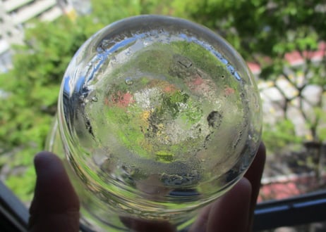 Hand Blown Glass / Confiture Pot 【B】