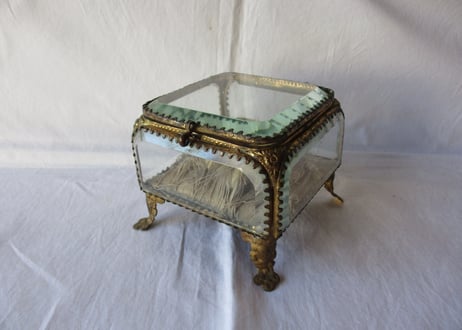 Glass Jewelry Box / Large