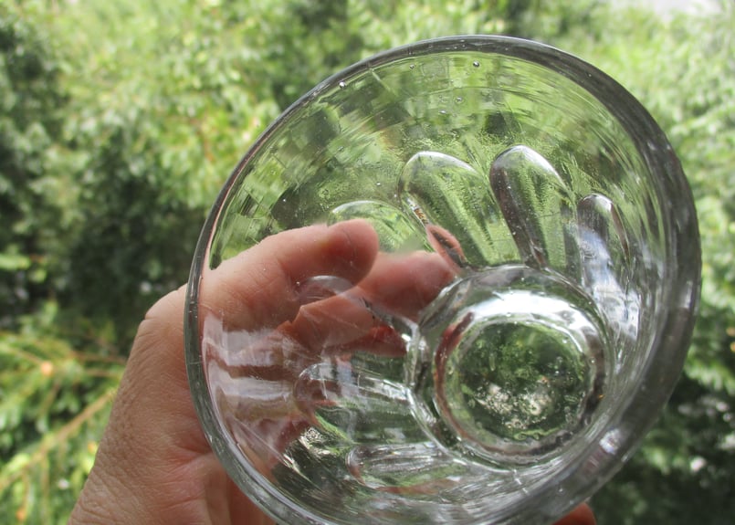 Old Molded glass / 剣先コップ | boil