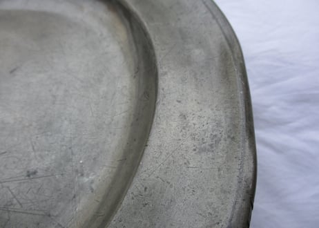 Pewter Plate / 28cm