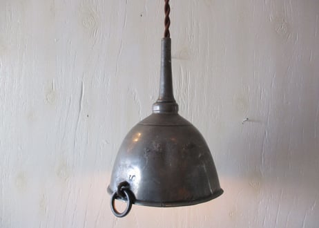 Lamp Shade / Pewter Funnel【F】