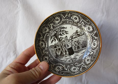 'Grisaille' Tea bowl & Saucer