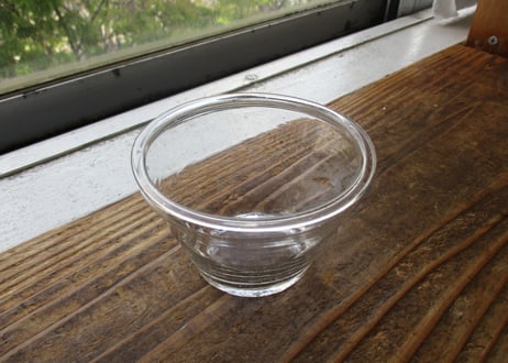 Hand Blown Glass / Confiture Pot 【C】