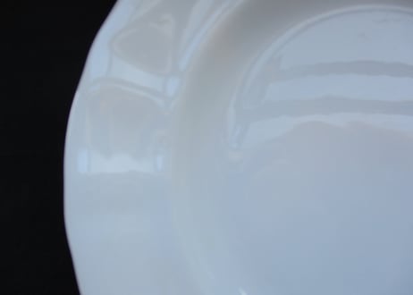 White Dinner plate「Petrus Regout」【D】