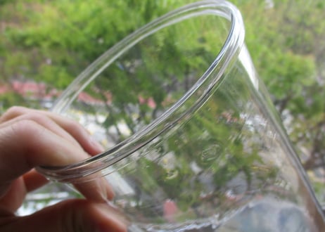 Hand Blown Glass / Pickles Pot