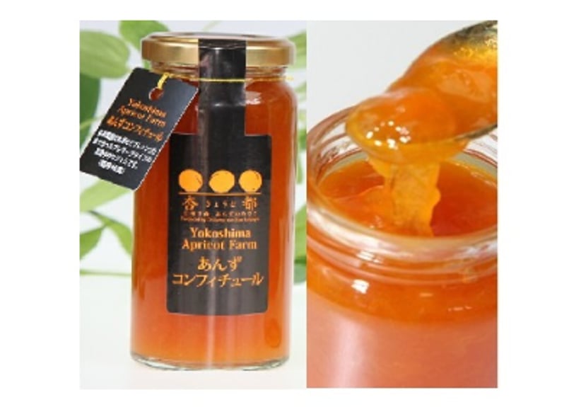 🍊杏コンフィチュール 180g | yokoshima anzu store (横島 あんず)