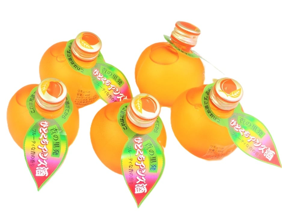 🍊ひとくち杏酒 49㎖5個入 | yokoshima anzu store (横島 あんず)