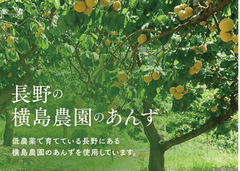 🍊杏らすく 60g | yokoshima anzu store (横島 あんず)