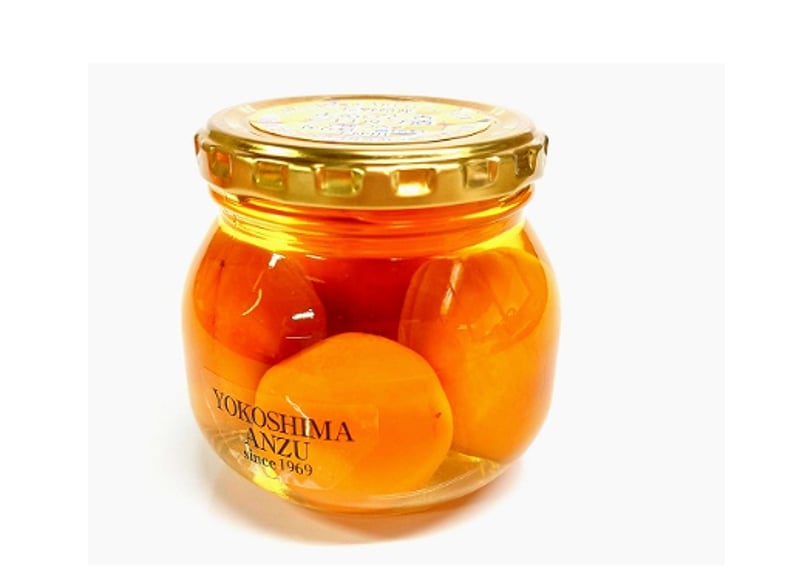 🍊わり杏シロップ漬 300g(固形量160g) | yokoshima anzu store