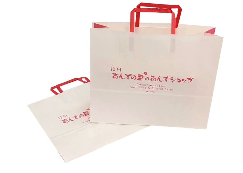 手提紙袋 ショップ名入り | yokoshima anzu store (横島 あんず)