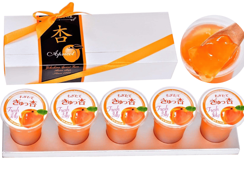 🍊杏ゼリー 125g5個 ギフト | yokoshima anzu store (横島 あんず)