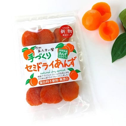 🍊セミドライあんず(半生) 100g | yokoshima anzu store (横島