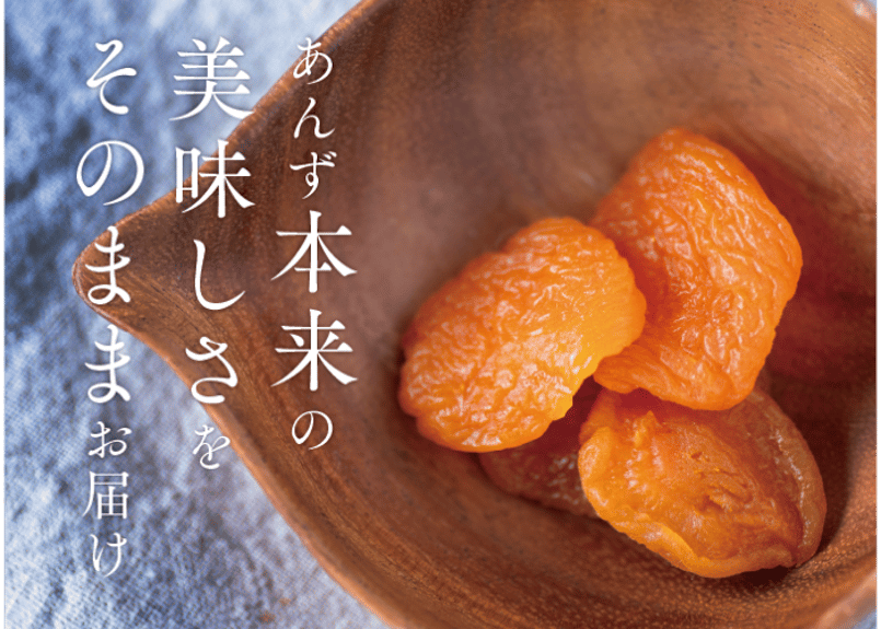 🍊極撰 半生杏 100g | yokoshima anzu store (横島 あんず)