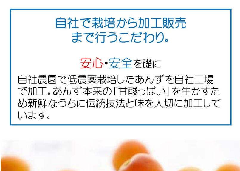 🍊杏らすく 60g | yokoshima anzu store (横島 あんず)