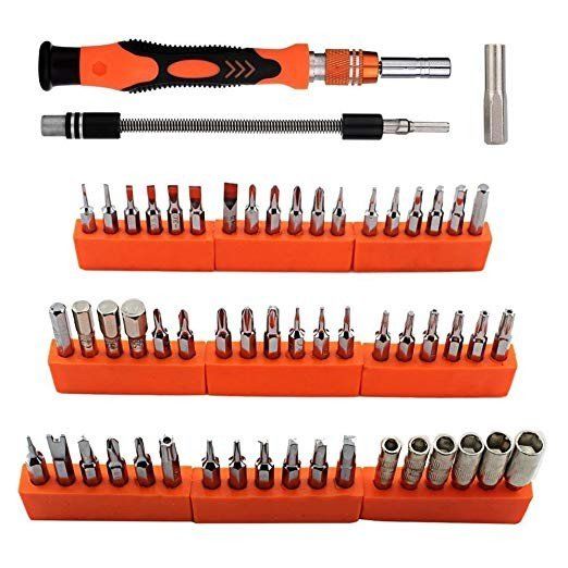 54in1 精密ドライバーセット 工具 トルクス プラスマイナス _