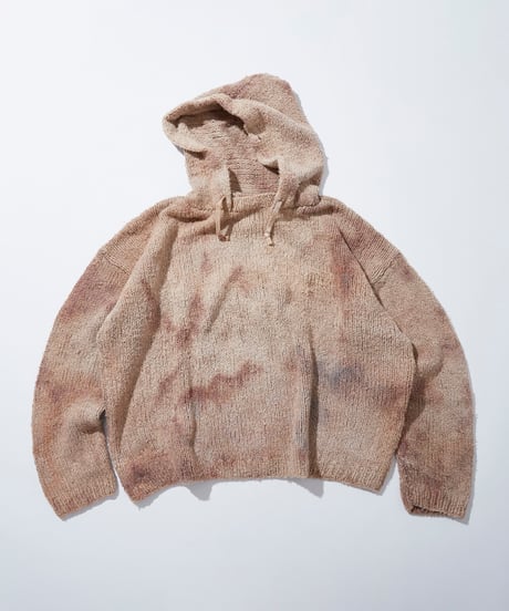 r / hemp×cotton sweater over dye