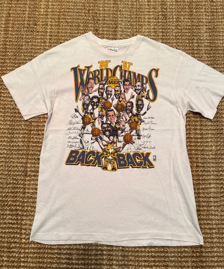 80s ビンテージ　NBA 1987-88 チャンピオン Tシャツ
