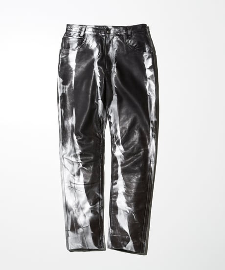 r / UNKNOW cow leather pants