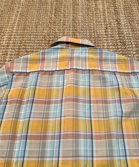 60-70s Vintage GOLDEN ERA 半袖チェックシャツ