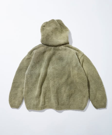r / hemp×wool sweater over dye
