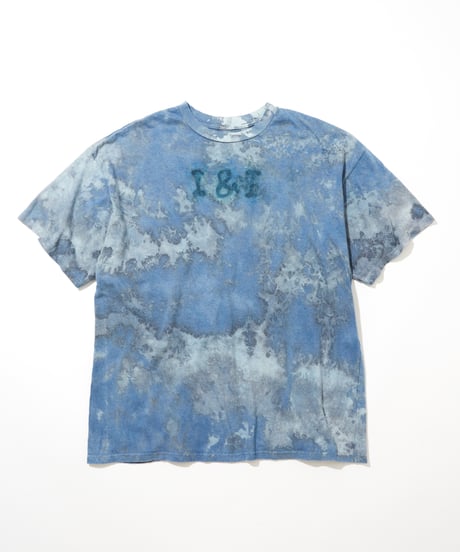 r / hemp×cotton Tee "I&I hand paint over ice marble"