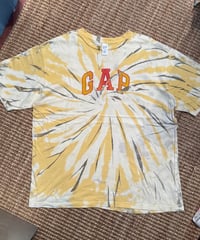 00-20s オールドGAP タイダイ Tシャツ Lサイズ　珍品