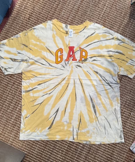 00-20s オールドGAP タイダイ Tシャツ Lサイズ　珍品
