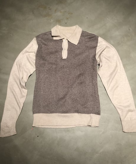 60's vintage Knit polo