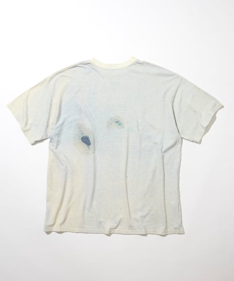 r / hemp×cotton Tee "uzu hand paint natural"