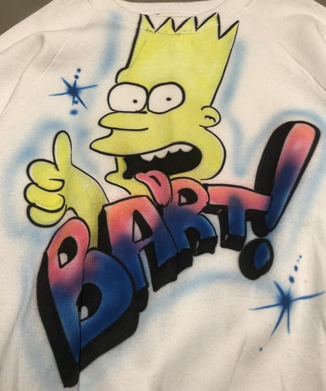 Air brushed "BART!"
