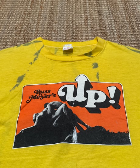 70-80s ビンテージ　ムービー　Russ Meyer up! Tシャツ
