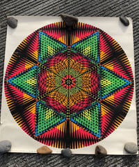 1968 Vintage poster "STAR MANDALA"