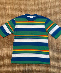 70s 美品　ビンテージ　JCPenney ストライプ Tシャツ S