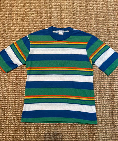 70s 美品　ビンテージ　JCPenney ストライプ Tシャツ S