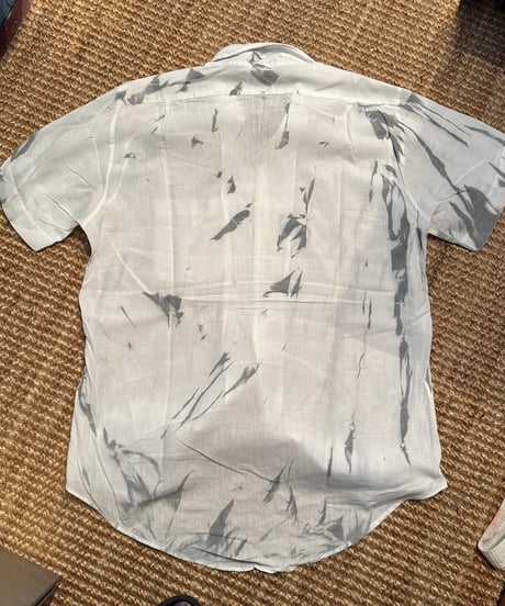 60s ビンテージ　半袖シャツ 15 1/2 リメイク