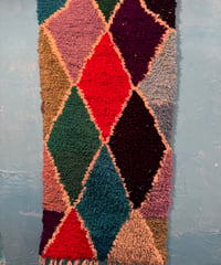 Zarabiya / Moroccan Vintage Boucherouite Rug